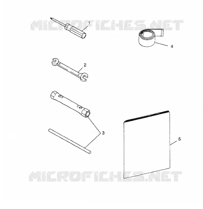 KIT DI STRUMENTI LITE 0983433 and LITE DELUXE 0983431 (4941864186C002)