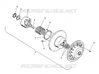 FRIZIONE DRIVEN ASSEMBLY WIDETRAK / 0932064 (4922982298024A)