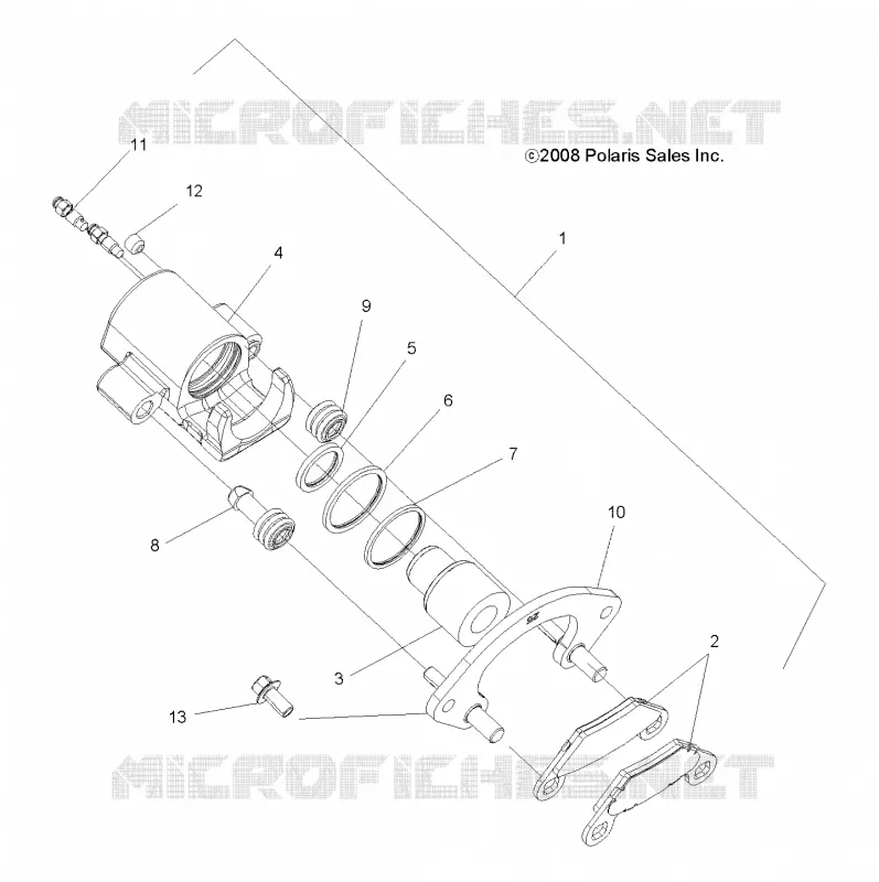 FRENO POSTERIORE CALIPER