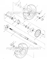 RUOTA POSTERIORE DRIVE ASSEMBLY (4914771477017A)