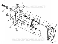 carter della catena 440 XCR SP 0961760 (4931583158B007)