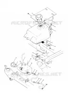 MONTAGGIO SERBATOIO CARBURANTE 250 2X4 / W927527 (4922862286009A)