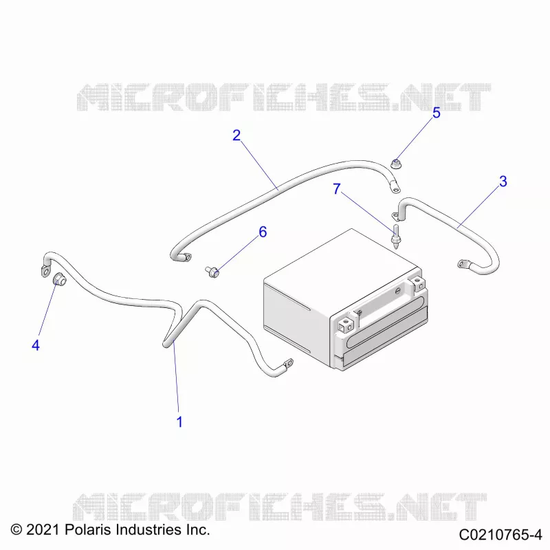 ELETTRICO, BATTERY CABLES
