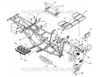 PARAURTI / PORTAPACCHI MOUNTING 6X6 400L W948740 (4926802680A007)