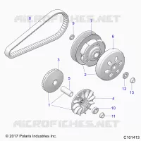 TRASMISSIONE, PRIMARY CLUTCH
