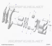 BRAKES, PINZA POSTERIORE