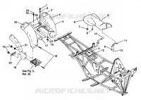 POSTERIORE CABINA DI MONTAGGIO 6X6 350L W938739 (4924062406002A)