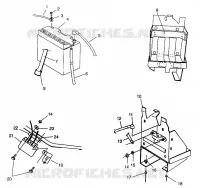 BATTERIA BOX TRAIL TOURING 0972262 and EUROPEAN TRAIL TOURING E972262 (4938313831C001)