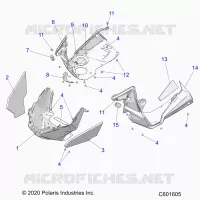 NOSEPAN ASM./FENDERS