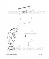 TOOLS, BELT HOLDER, TOOLS, AND MANUALE DEL PROPRIETARIO