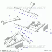 SOSPENSIONE POSTERIORE CONTROL ARMS