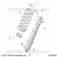 SOSPENSIONE POSTERIORE SHOCK MOUNTING