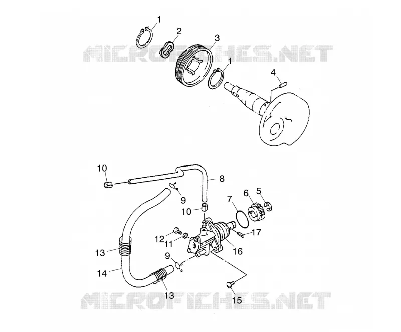 POMPA OLIO MONTAGGIO