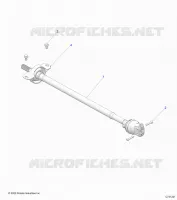 TRASMISSIONE, FRONT PROP SHAFT