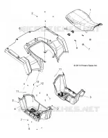 CARROZZERIA POSTERIORE CAB, SEAT AND FOOTWELLS