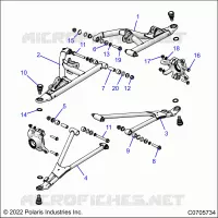 SOSPENSIONI ANTERIORI CONTROL ARMS