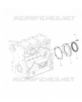 ENGINE, ALBERO MOTORE OIL SEAL FLANGE