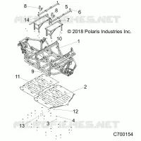CHASSIS, MAIN FRAME AND SCIARED PLATES