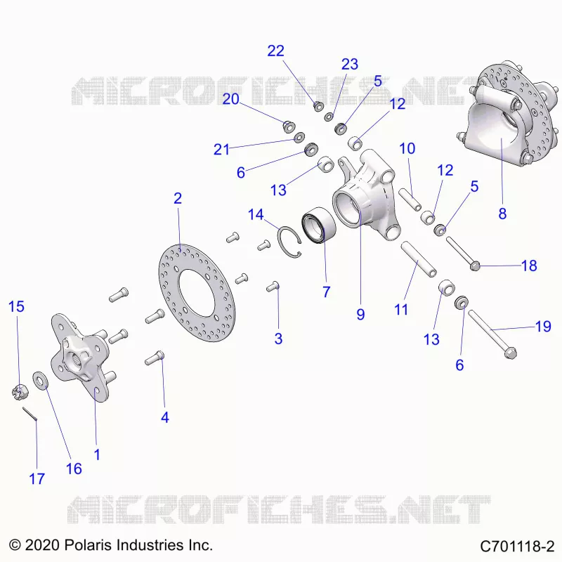 SUSPENSION, PORTAPACCHI POSTERIORE