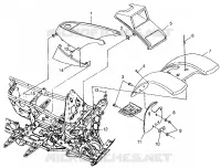 CABINA SPORTSMAN 400L W97AC38C (4939673967A005)