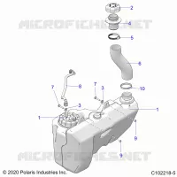 SISTEMA DI ALIMENTAZIONE CARBURANTE, FUEL TANK