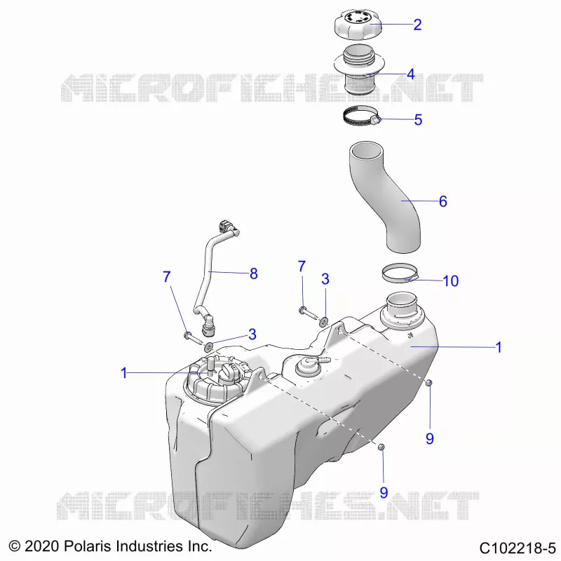 SISTEMA DI ALIMENTAZIONE CARBURANTE, FUEL TANK