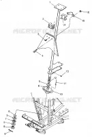 STERZO POST  SPORTSMAN 500 W97CH50A (4939993999B013)
