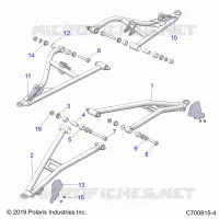 SOSPENSIONI ANTERIORI CONTROL ARMS