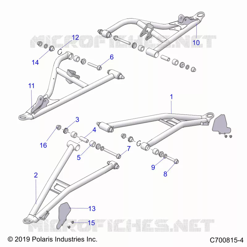 SOSPENSIONI ANTERIORI CONTROL ARMS