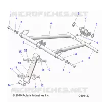 SUSPENSION, ANTERIORE COPPIA ARM