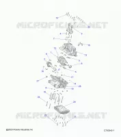 ENGINE, CRANKCASE AND ALBERO MOTORE