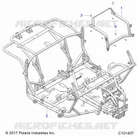 CHASSIS, TELAIO PRINCIPALE