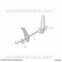 CARROZZERIA POSTERIORE RACK SUPPORT
