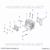 ENGINE, TESTA CILINDRO ASM