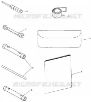 KIT DI STRUMENTI 440 XC 0971760 (4937873787B014)