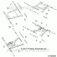 SOSPENSIONE POSTERIORE CONTROL ARMS