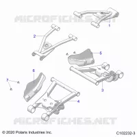 SOSPENSIONE POSTERIORE CONTROL ARMS