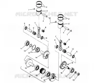 PISTONEEE   ALBERO MOTORE SPORT 0960443, SPORT TOURING 0960243  AND EUROPEAN SP (4932223222C013)
