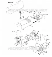 MONTAGGIO SEDILE   SERBATOIO Storm 0950782, Storm SKS 0950582,  Euro Storm E9 (4929012901A008)