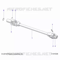 TRASMISSIONE, FRONT PROP SHAFT
