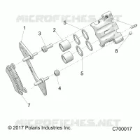 FRENO ANTERIORE CALIPER