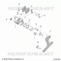 BRAKES, PINZA FRENO POSTERIORE