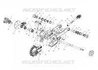 SWING ARM/REAR SCATOLA INGRANAGGI MONTAGGIO