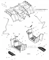 POSTERIORE CAB and FOOTWELL