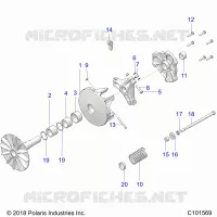 TRASMISSIONE, PRIMARY CLUTCH