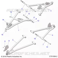 SOSPENSIONI ANTERIORI CONTROL ARMS