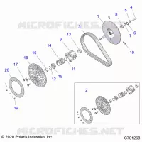 TRASMISSIONE, SECONDARY CLUTCH