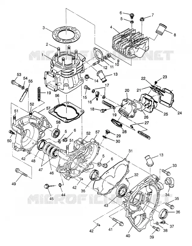 CARTER AND CILINDRO 6X6 400L W968740 AND 6X6 400L NORWEGIAN N968740 (4935963596D009)