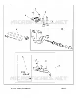 FRENO ANTERIORE BRAKE LEVER AND MASTER CYLINDER