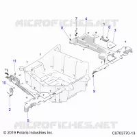 CARROZZERIA POSTERIORE RACK, MOUNTING